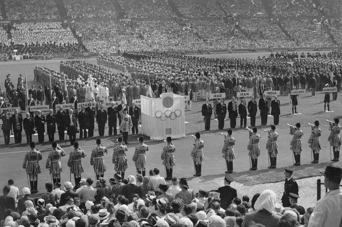 Lễ khai mạc Olympic London 1948.